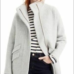 J Crew Stadium Wool Coat